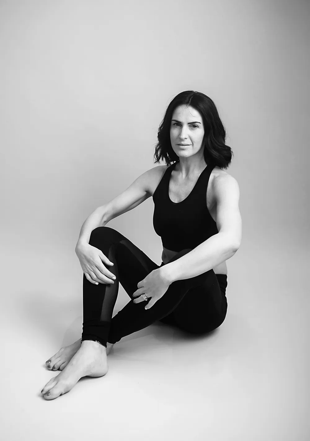 Denise Gracie, from her years teaching Pilates, yoga and mindfulness